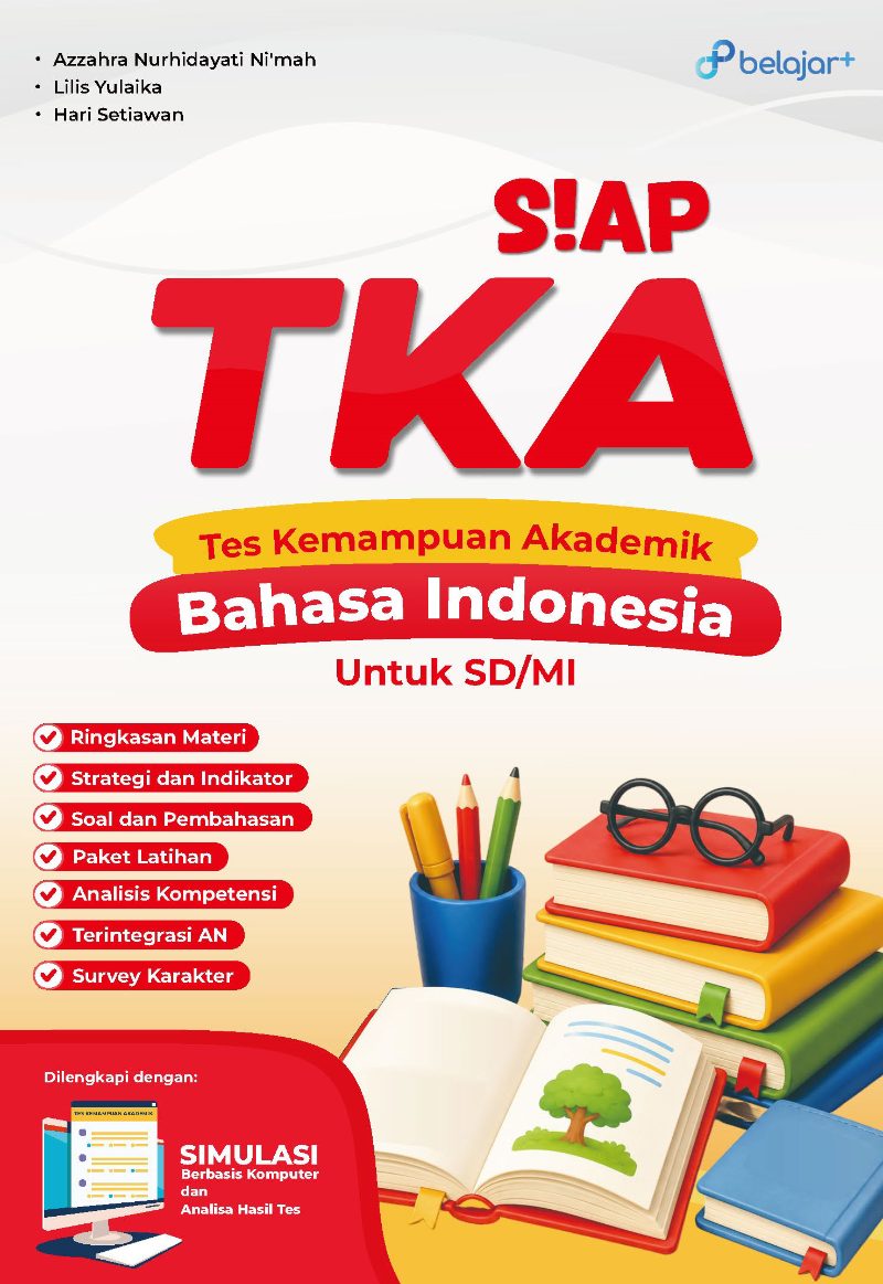 Sampul buku PS - SIAP TKA BAHASA INDONESIA untuk SD/MI