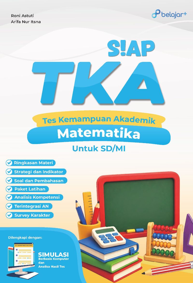 Sampul buku PS - SIAP TKA MATEMATIKA untuk SD/MI