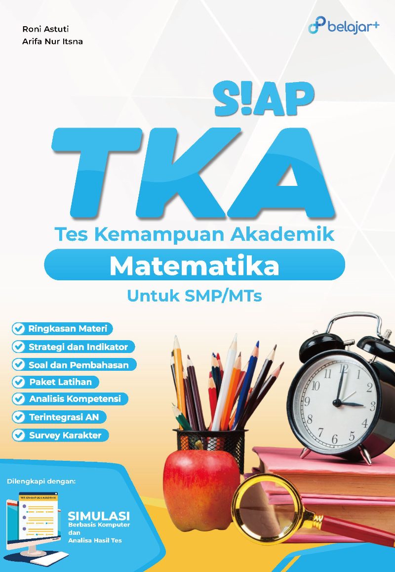 Sampul buku PS - SIAP TKA MATEMATIKA untuk SMP/MTs